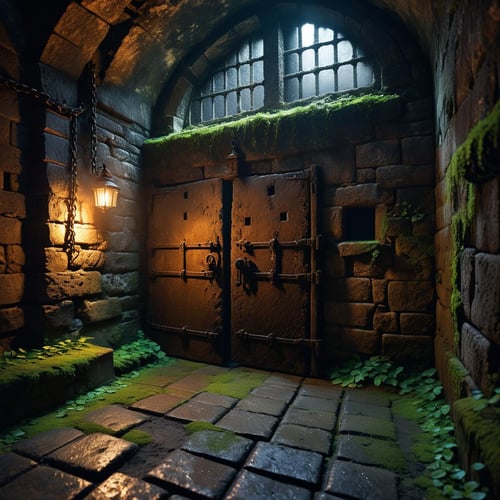 Dungeon background by Arrssenne on Tensor.Art