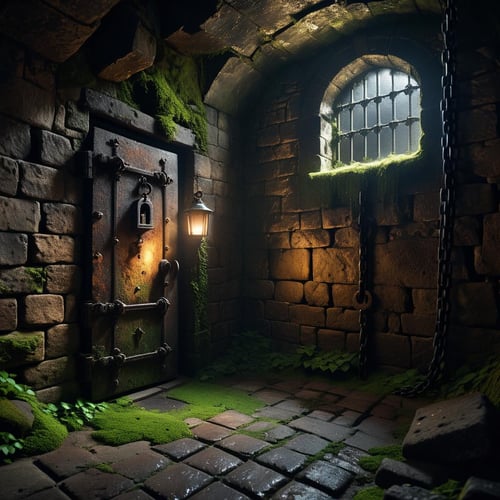 Dungeon background by Arrssenne on Tensor.Art