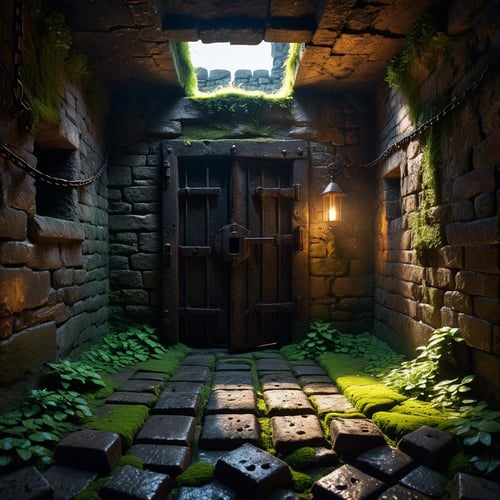 Dungeon background by Arrssenne on Tensor.Art
