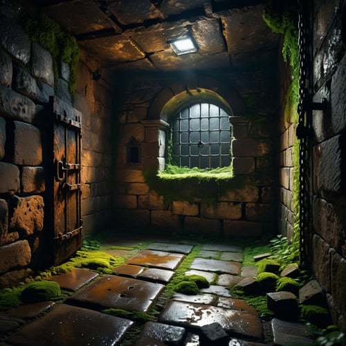 Dungeon background by Arrssenne on Tensor.Art