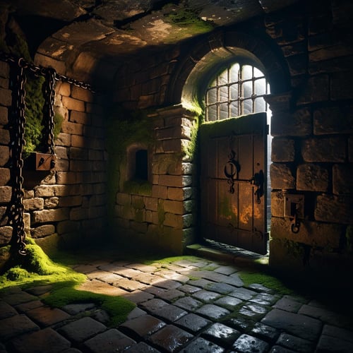 Dungeon background by Arrssenne on Tensor.Art