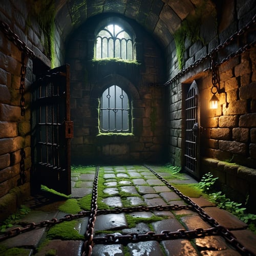 Dungeon background by Arrssenne on Tensor.Art