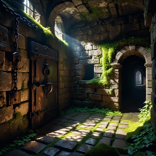 Dungeon background by Arrssenne on Tensor.Art