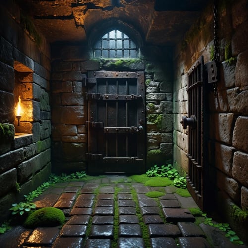 Dungeon background by Arrssenne on Tensor.Art