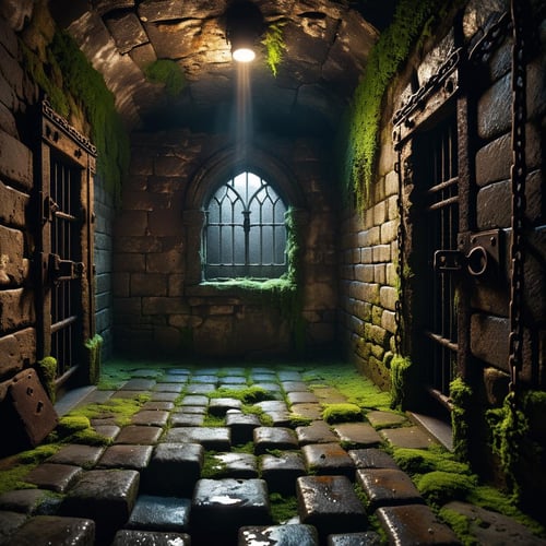 Dungeon background by Arrssenne on Tensor.Art