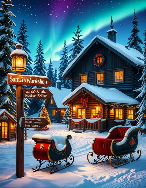 Santa Claus Village by Arrssenne on Tensor.Art