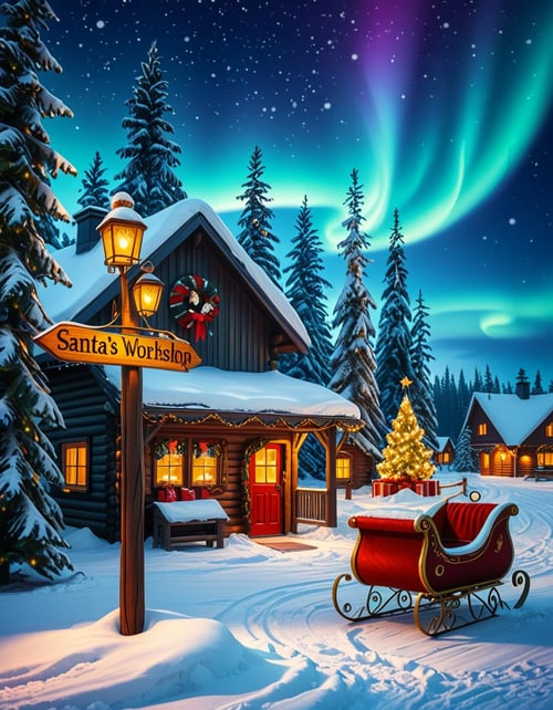 Santa Claus Village by Arrssenne on Tensor.Art