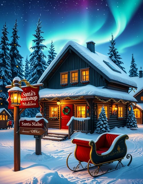 Santa Claus Village by Arrssenne on Tensor.Art