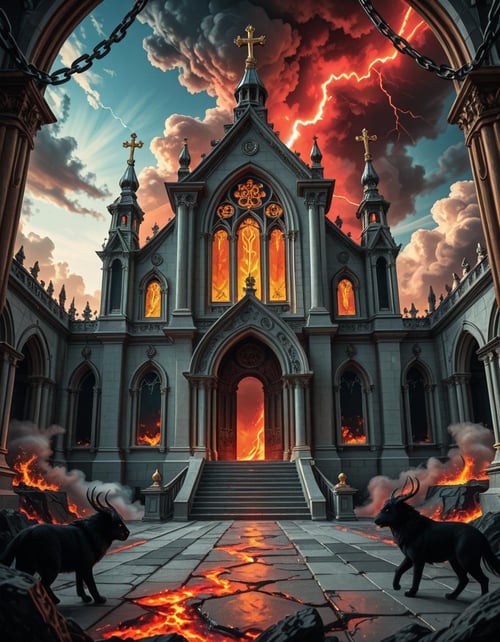 evil celestial temple illu by Arrssenne on Tensor.Art