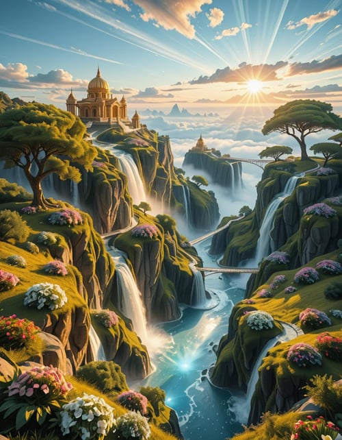heavenly landscape illu by Arrssenne on Tensor.Art