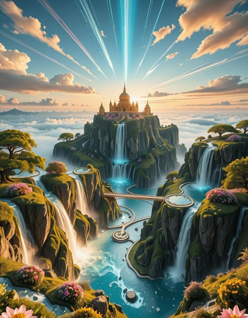 heavenly landscape illu by Arrssenne on Tensor.Art