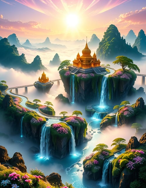 heavenly landscape by Arrssenne on Tensor.Art
