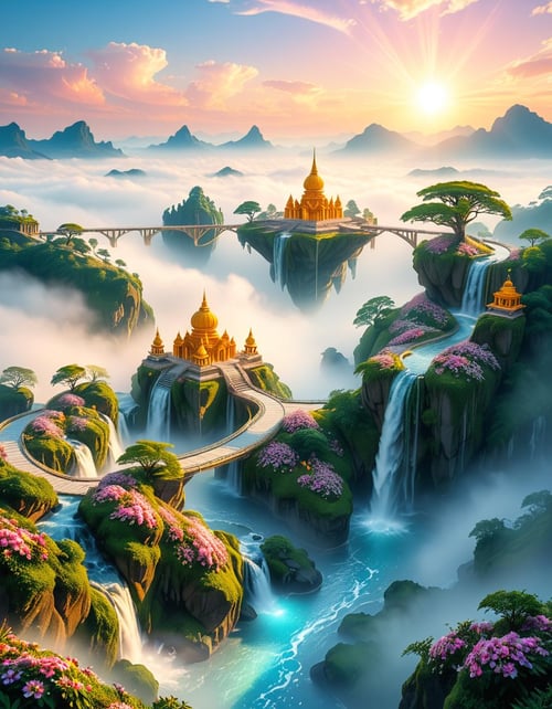 heavenly landscape by Arrssenne on Tensor.Art