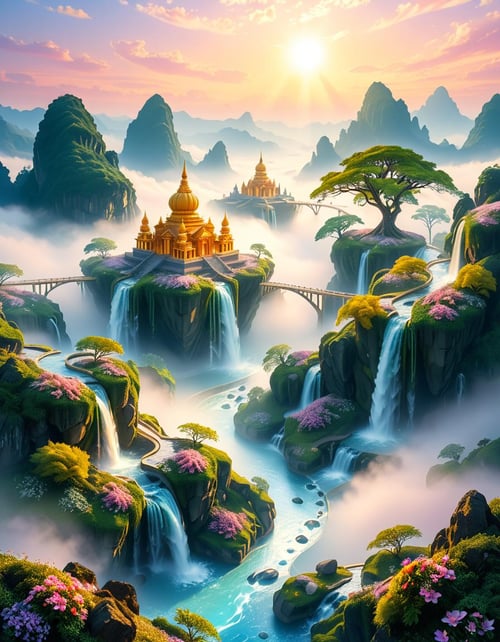 heavenly landscape by Arrssenne on Tensor.Art