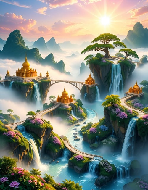 heavenly landscape by Arrssenne on Tensor.Art