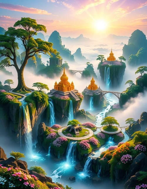 heavenly landscape by Arrssenne on Tensor.Art