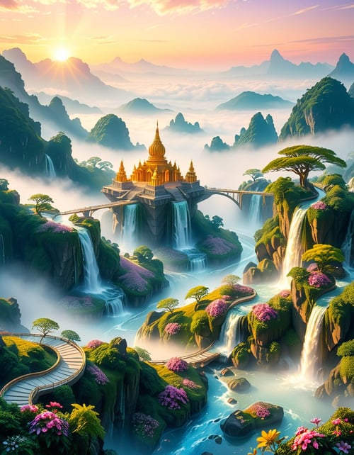 heavenly landscape by Arrssenne on Tensor.Art