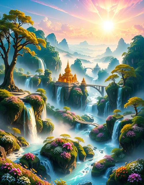 heavenly landscape by Arrssenne on Tensor.Art
