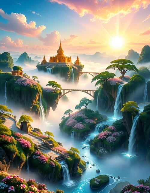 heavenly landscape by Arrssenne on Tensor.Art