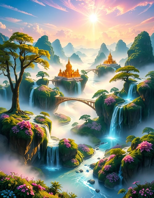heavenly landscape by Arrssenne on Tensor.Art