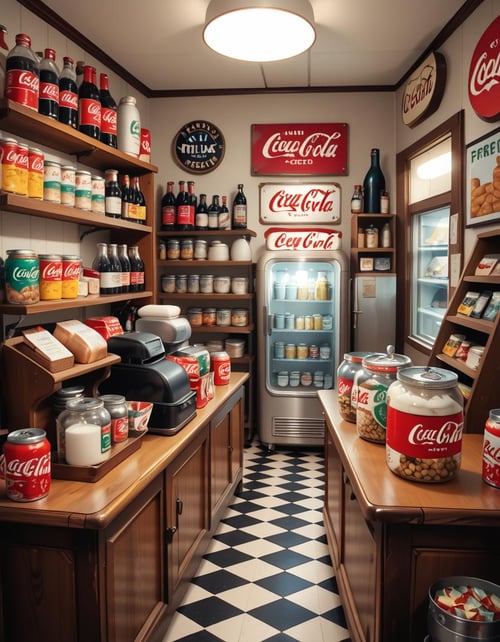 1950s grocery store pony by Arrssenne on Tensor.Art