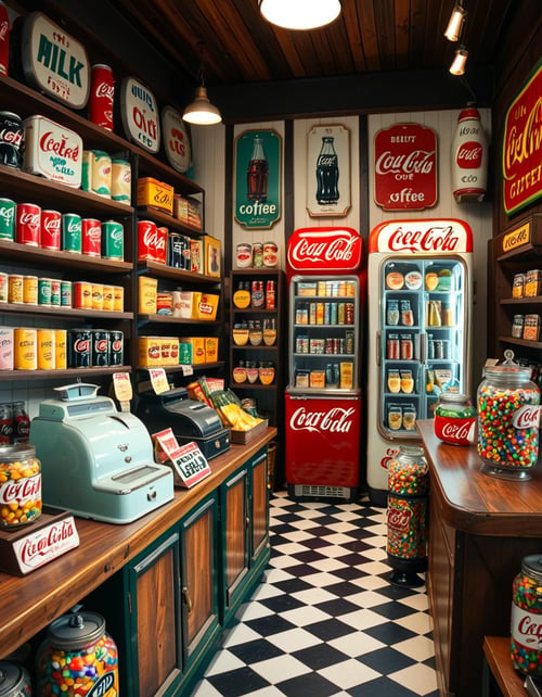 1950s grocery store by Arrssenne on Tensor.Art