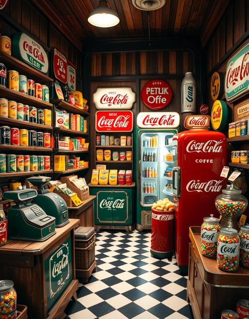 1950s grocery store by Arrssenne on Tensor.Art