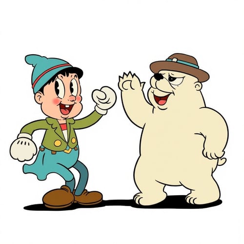 Rubber Hose Animation 1 CpD8C5 2025-03-24 03:29:17 by NobodyButMeow on Tensor.Art