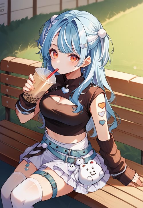 Shiranami Ramune (4 Outfits) | VSPO! | [Pony XL] by ChameleonAI on Tensor.Art