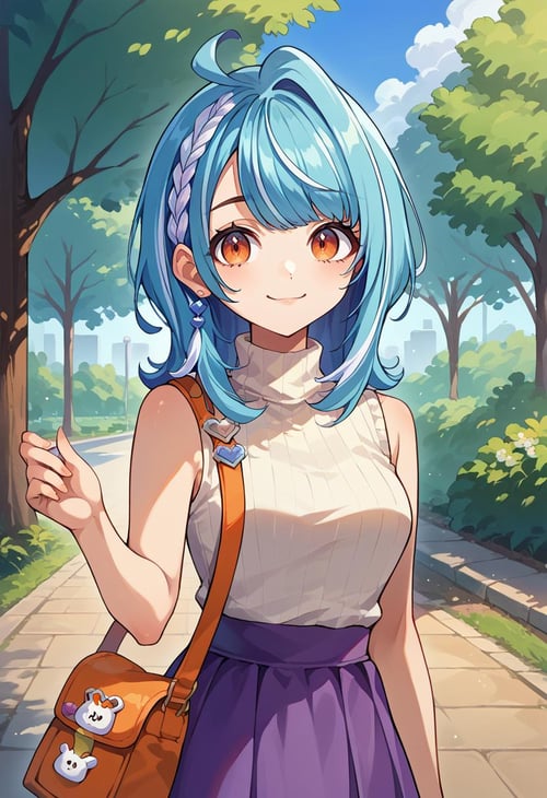 Shiranami Ramune (4 Outfits) | VSPO! | [Pony XL] by ChameleonAI on Tensor.Art