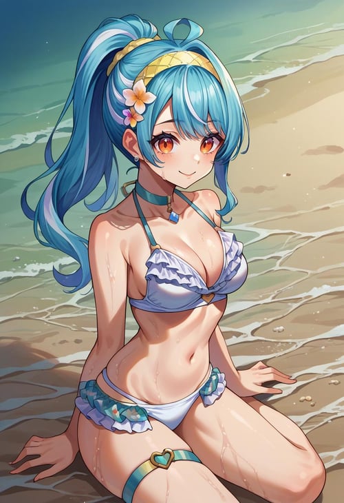 Shiranami Ramune (4 Outfits) | VSPO! | [Pony XL] by ChameleonAI on Tensor.Art