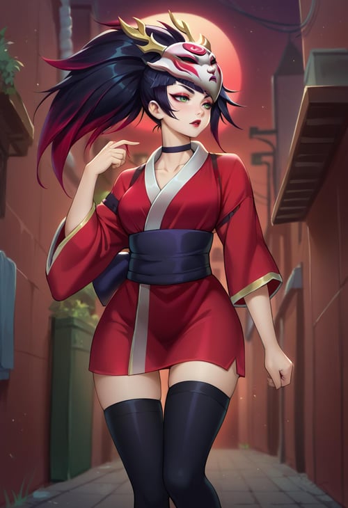 Akali (9+1 Outfits) | League of Legends | [Pony XL] by ChameleonAI on Tensor.Art