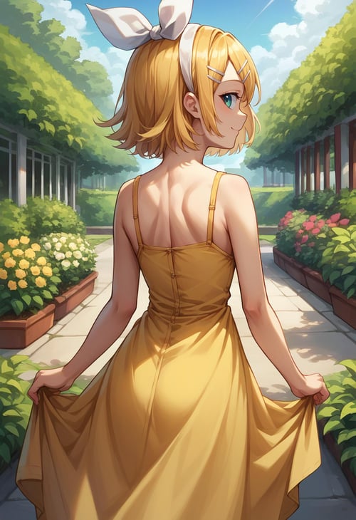 Kagamine Rin | Vocaloid | [Pony XL] by ChameleonAI on Tensor.Art