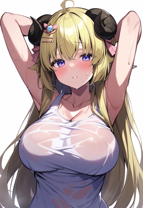 Tsunomaki Watame SDXL [Animagine XL 3] | Hololive by ChameleonAI on Tensor.Art