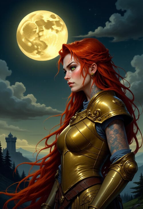 Flux Fantasy Portraits Style by Alienor on Tensor.Art