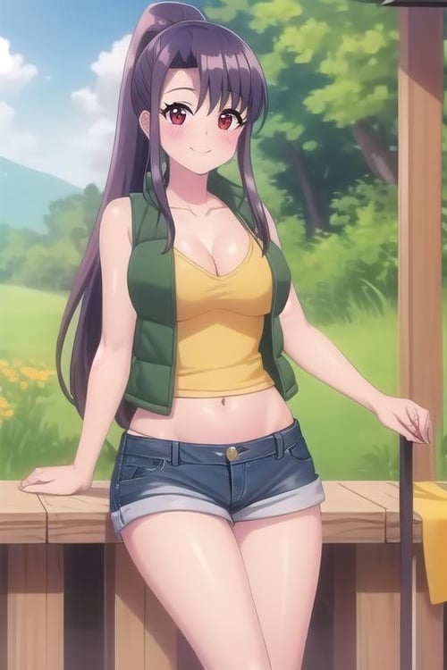 北村奈月-后宫露营（Natsuki Kitamura-Harem Camp） by 皇爵東（King_Dong） on Tensor.Art