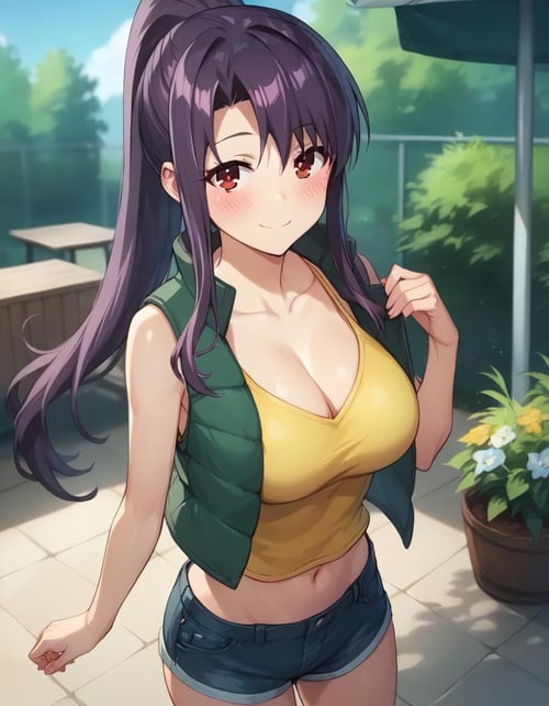 北村奈月-后宫露营（Natsuki Kitamura-Harem Camp） by 皇爵東（King_Dong） on Tensor.Art