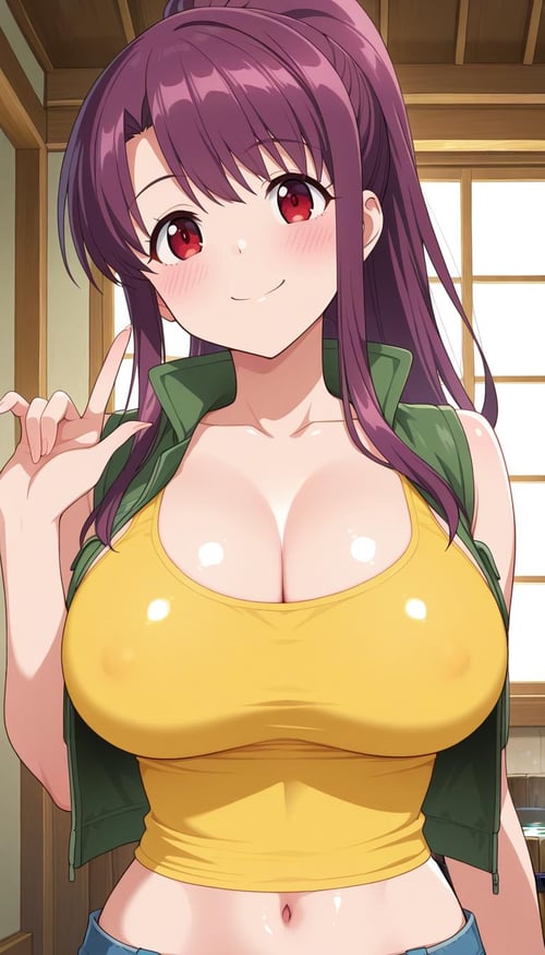 北村奈月-后宫露营（Natsuki Kitamura-Harem Camp） by 皇爵東（King_Dong） on Tensor.Art