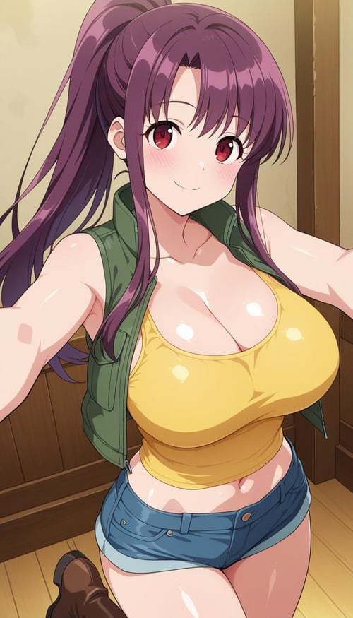 北村奈月-后宫露营（Natsuki Kitamura-Harem Camp） by 皇爵東（King_Dong） on Tensor.Art