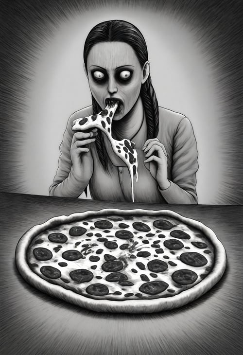 Junji Ito Style [Illustrious/PDXL] by kftiger on Tensor.Art