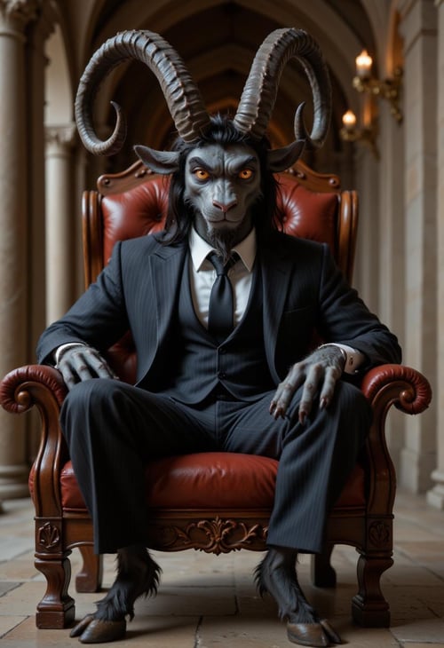 Krampus (Goat Form) [FLUX] by kftiger on Tensor.Art