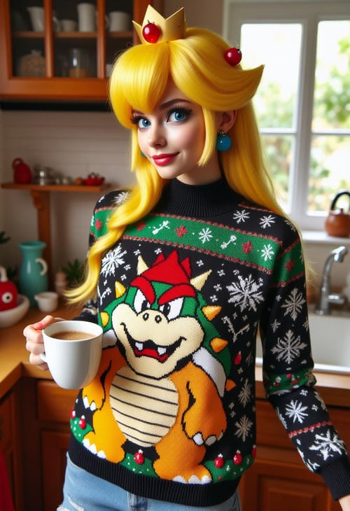 Holiday/Ugly Sweater Stitcher [FLUX] by kftiger on Tensor.Art