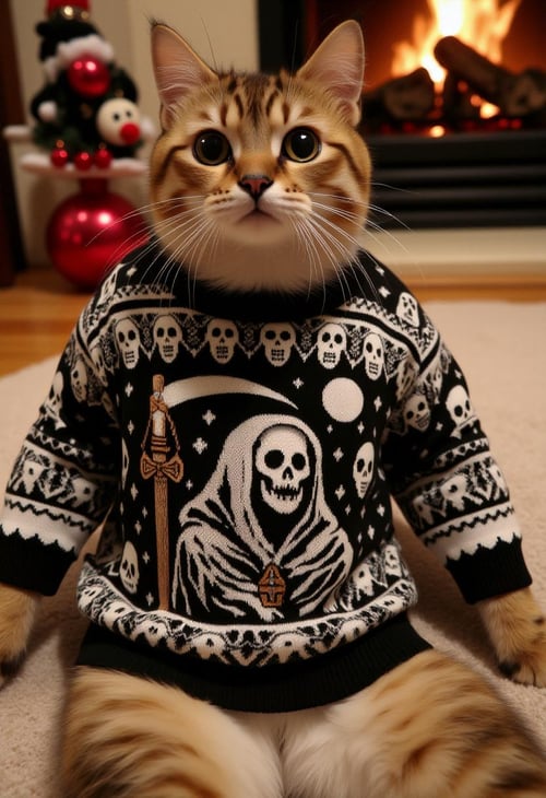 Holiday/Ugly Sweater Stitcher [FLUX] by kftiger on Tensor.Art