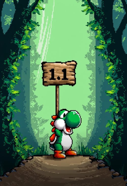 Yoshi's Island Style [FLUX] by kftiger on Tensor.Art