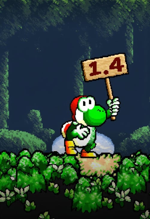 Yoshi's Island Style [FLUX] by kftiger on Tensor.Art