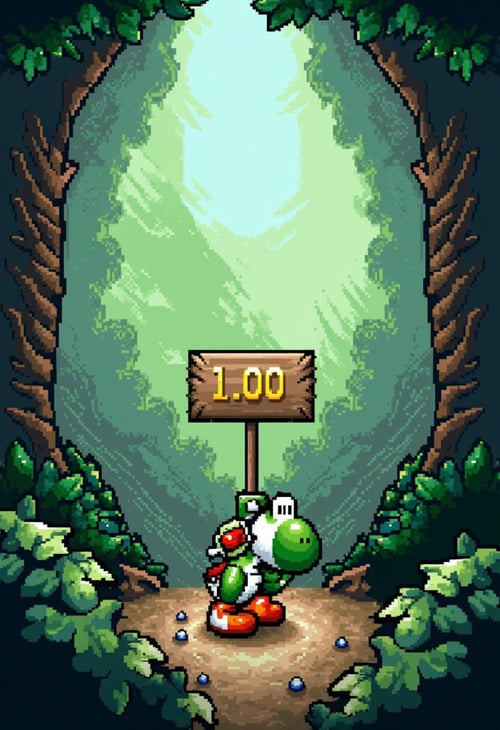 Yoshi's Island Style [FLUX] by kftiger on Tensor.Art