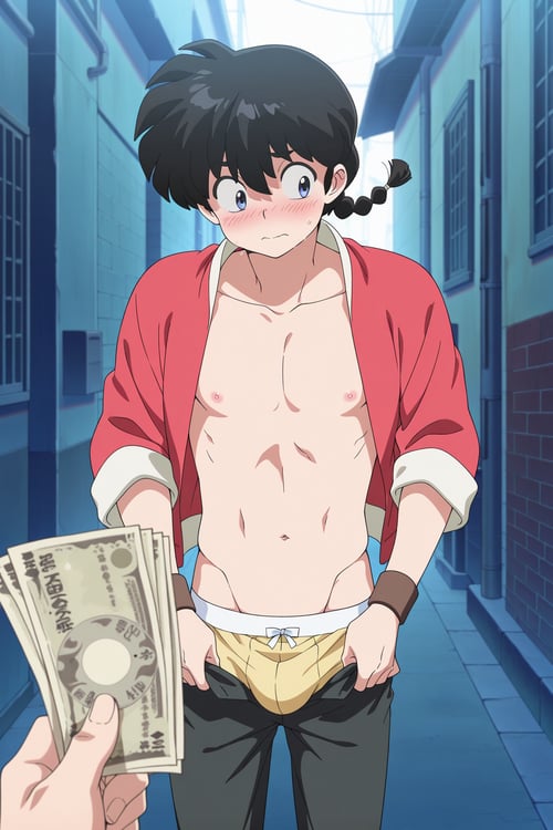 Ranma Saotome by OverlAId Art on Tensor.Art