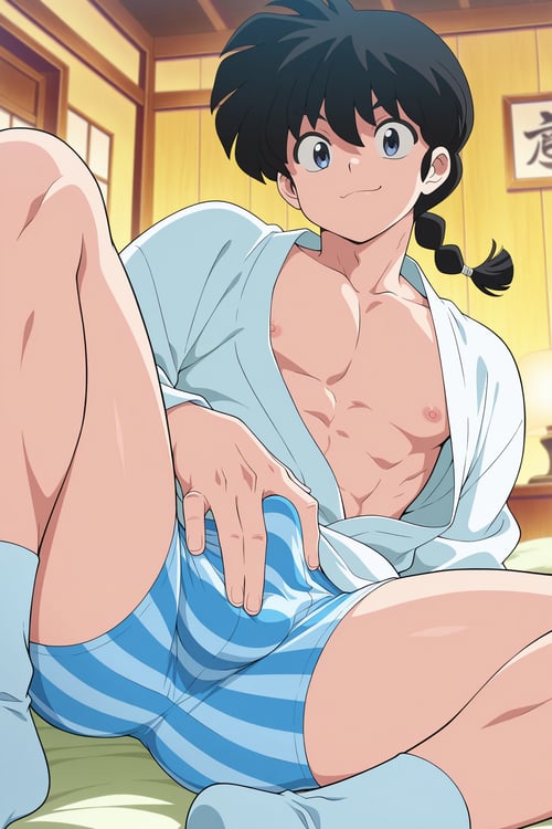 Ranma Saotome by OverlAId Art on Tensor.Art