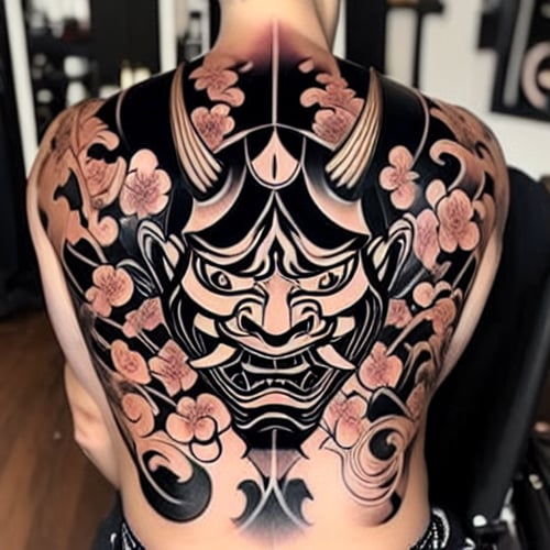 Hannyatattoo by Slon on Tensor.Art