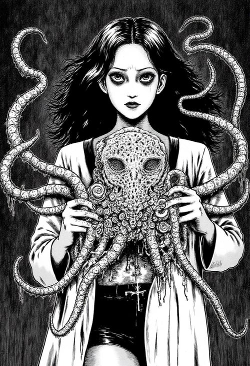 Junji Ito Style [FLUX] by kftiger on Tensor.Art
